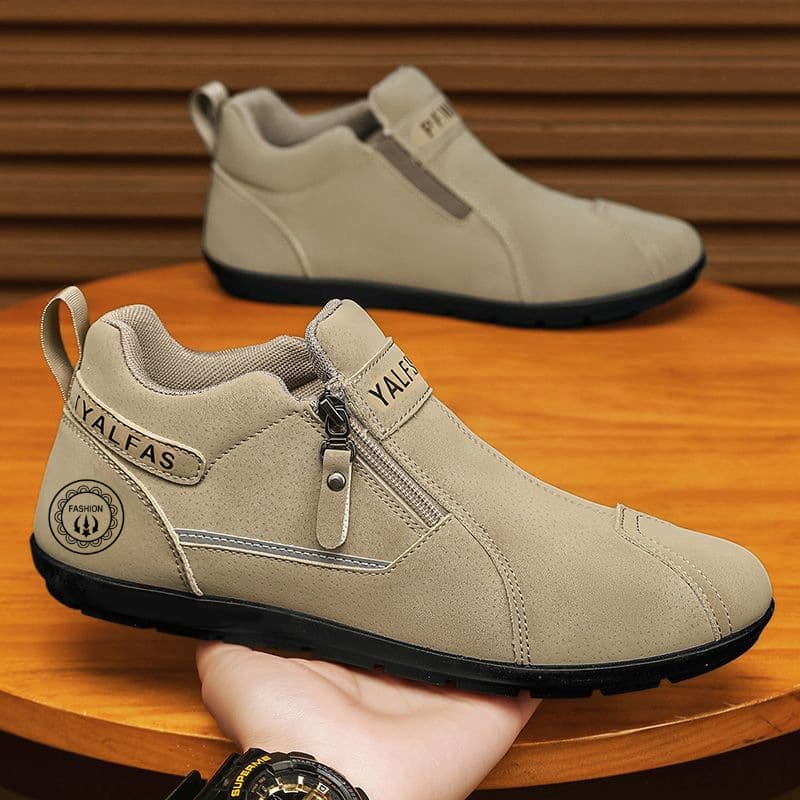 Slip-On Men's Shoes Spring New Casual Lightweight Versatile Men's Sneakers Flat Work Shoes