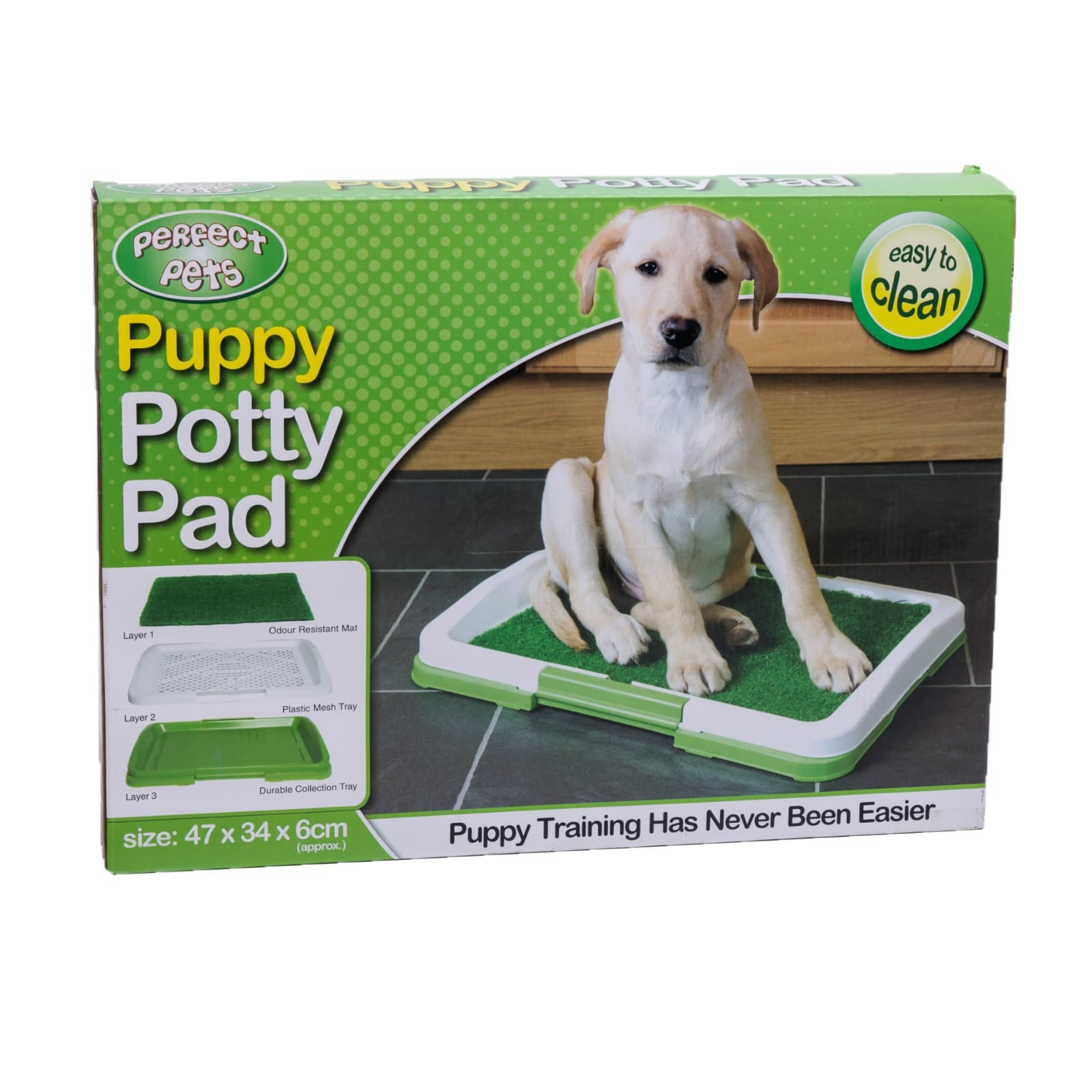 Indoor toilet for puppies, three-layer leak-proof, dog-specific lawn seat, pet dog toilet.