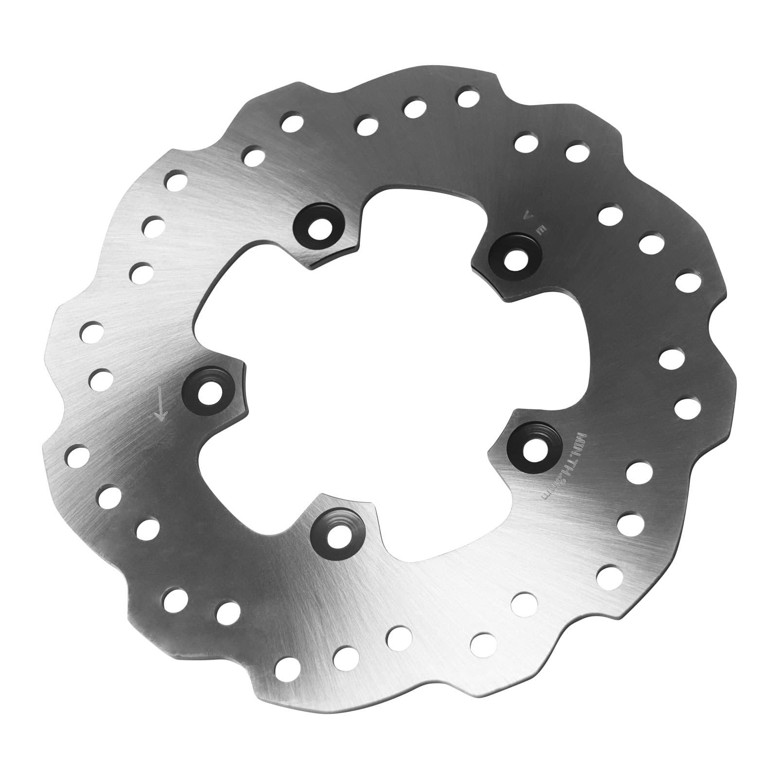 New motorcycle brake disc model Var i o, suitable for 190mm diameter modified aluminum alloy brake disc