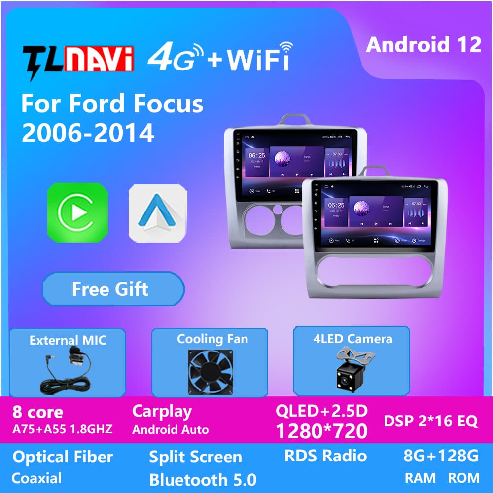 Cross-border Supply: Android Car Navigation with Full Network Compatibility for Ford Focus 2006-2014