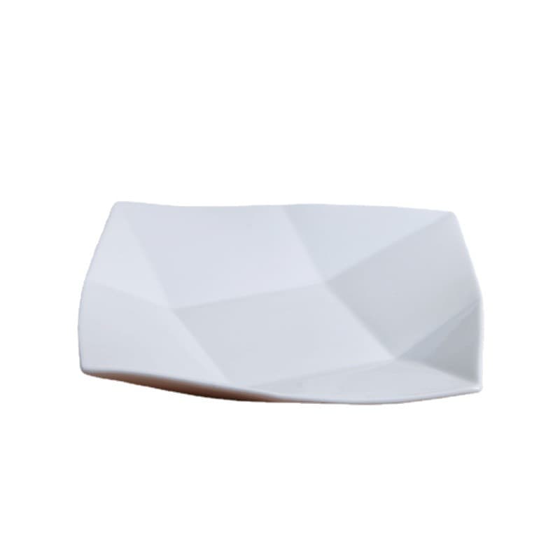 Wholesale custom-made fashionable and creative hotel ceramic dinner plate nine-grid plate snack plate special-shaped plate multi-function