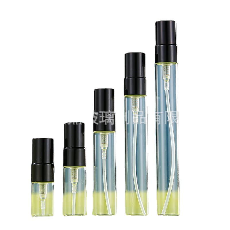 Cross-border Set Sample Perfume Sub-bottles 10ml 5ml 3ml Mini Perfume Bottles Travel Portable Glass Spray Bottles