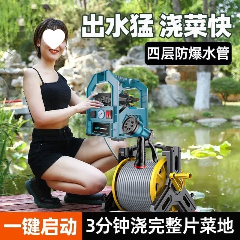 Outdoor Farm Irrigation Water Pump, Small 12V Portable Rechargeable Self-Priming Pump for Garden and Household Use, Wholesale