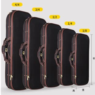 Factory Supply Oxford Cloth Violin Case Large Space Shockproof Drop-proof Full Protection Portable Pressure Resistant Wear-resistant