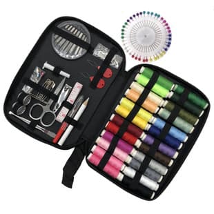 Original Factory Amazon Sewing Kit, Sewing Set, Home Sewing Combination Set, 130-Piece Sewing Box
