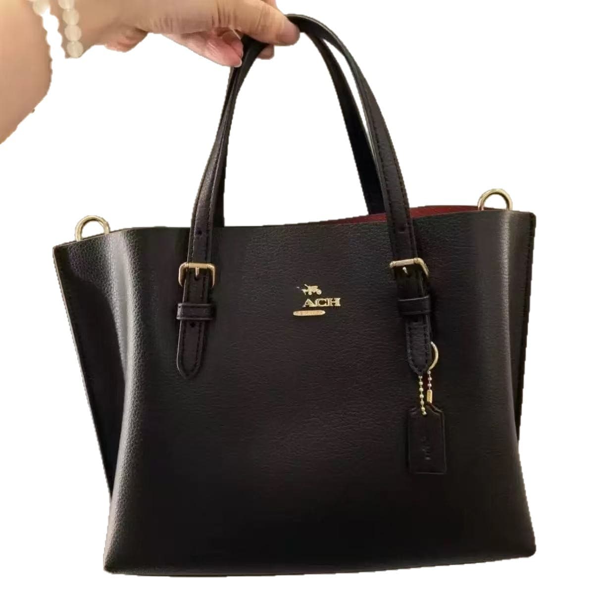 Koujia 2025 New Mollie25 Fragrant Breeze Tote Bag with Zipper Compartment Commuter Handbag Shoulder Crossbody Women's Bag