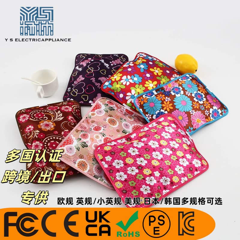 Portable hand warmers, imported from overseas markets, cross-border e-commerce, European and American standard explosion-proof electric hot water bags, mercerized rechargeable hand warmers wholesale.