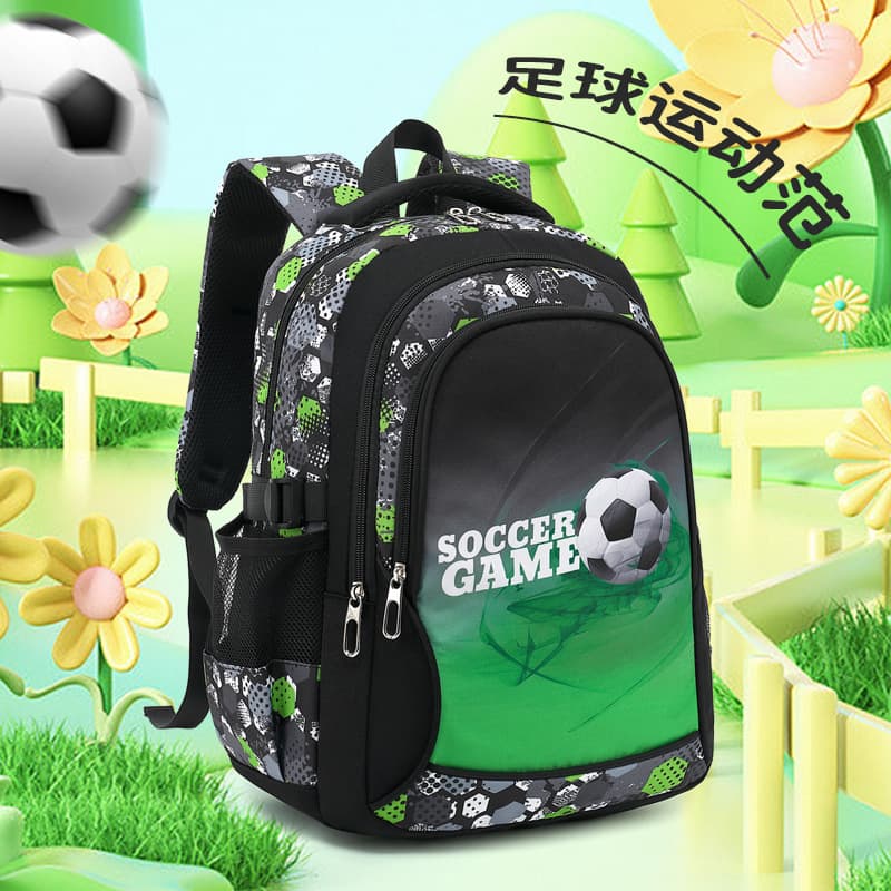 New Cross-border Primary and Middle School Student Backpack Casual Trendy Large Capacity Waterproof Backpack for Boys Weight-reducing