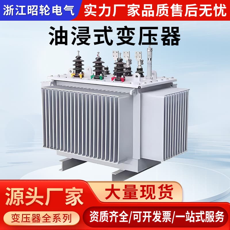 S11-S13-S20 Oil-Immersed Transformer 10kv High Voltage Three-Phase Power Transformer 500/800/2000KVA