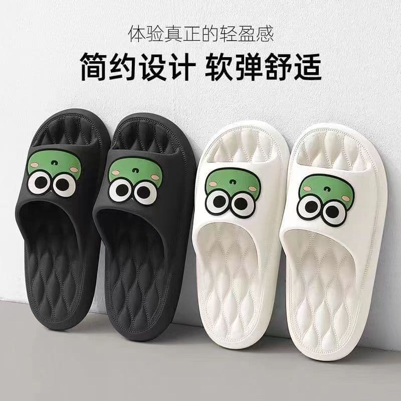 Slippers for women summer 2023 new cute indoor home bathroom anti-slip anti-odor couple thick-soled sandals for men