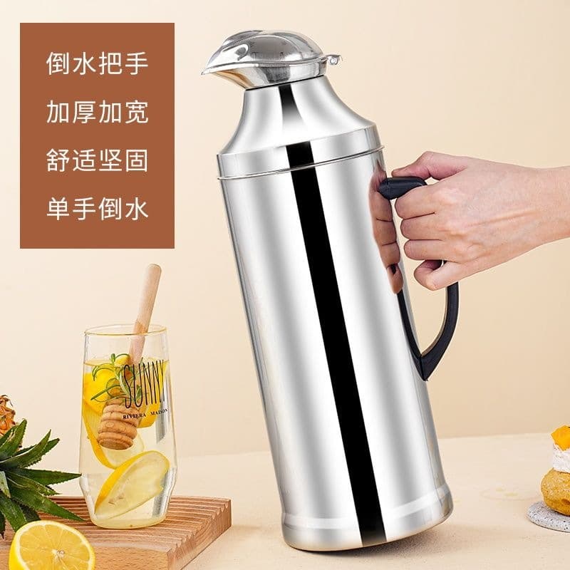 Thermos 316 thermal insulation household shell student dormitory thermos stainless steel boiling water bottle glass liner