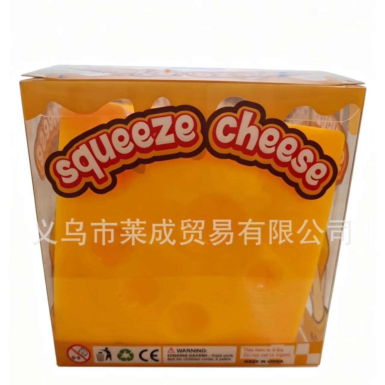 Cross-border Boxed Cheese Squishy Toy Large Size Cheese Squishy Stress Relief Toy for Adults Gift Wholesale