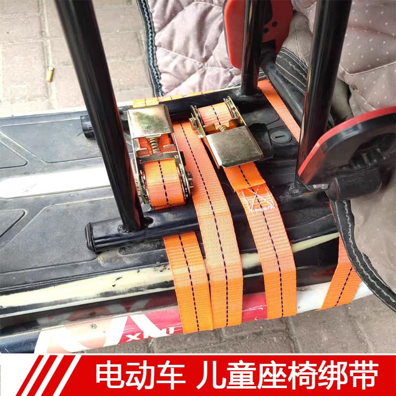 Manufacturer direct sales cargo lashing belt, bee box tightening strap, motorcycle and car securing belt with tensioner
