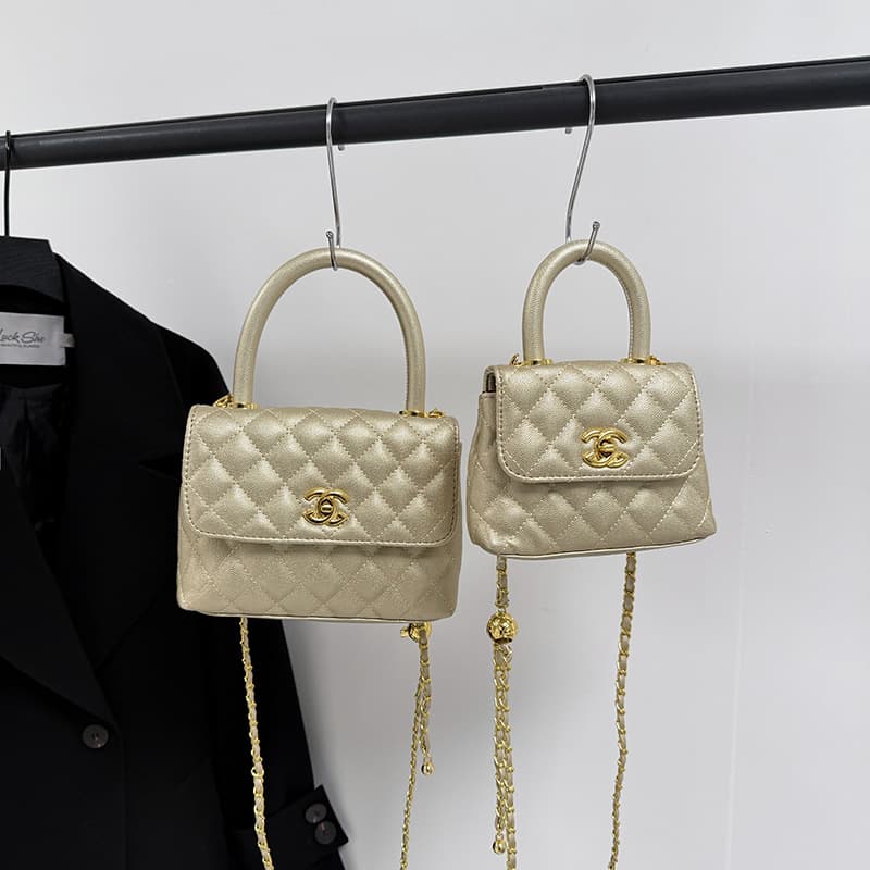 Light Luxury Small Fragrance Style Diamond Quilted Chain Bag Women's New Fashion Elegant Handbag Shoulder Bag Versatile Mini Crossbody Bag