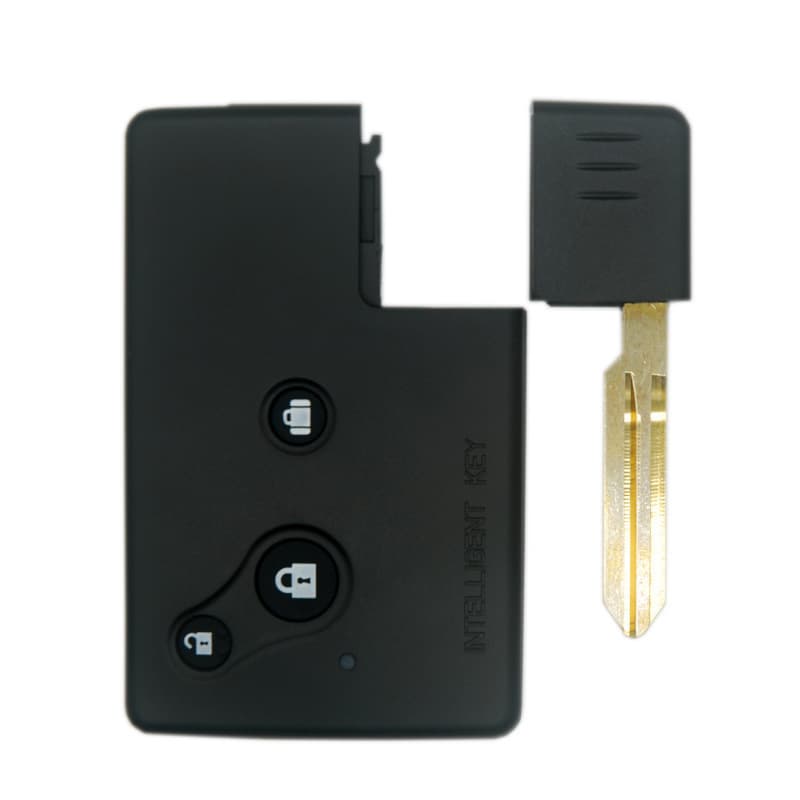 Smart Key Shell for Nissan Old Model Teana, Teana Black Flat Smart Three-Button Remote Key Shell