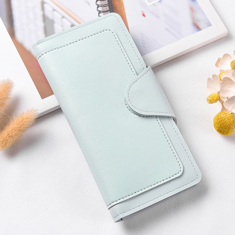 Manufacturer wholesale women's wallet long ID card small change bag niche portable multi-layer wallet