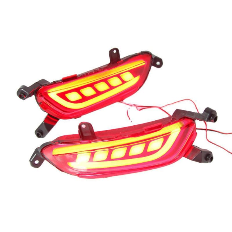 Suitable for 15-20 years Mazda rear bumper light warning light MAZDA brake light upgraded rear fog light