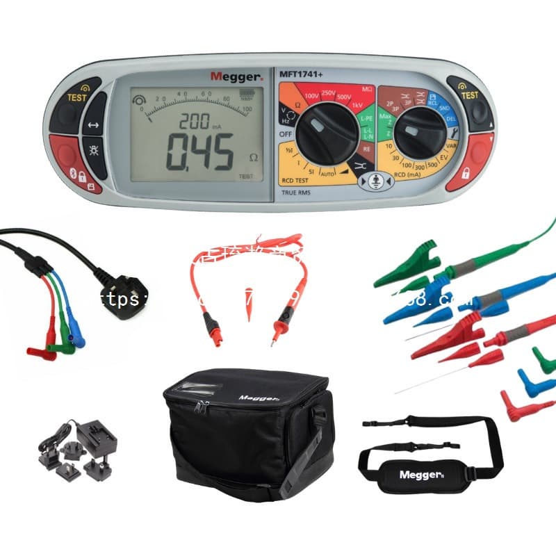 Megger MFT1741 Multi-Functional Tester (UK) - Safety Impedance Tester