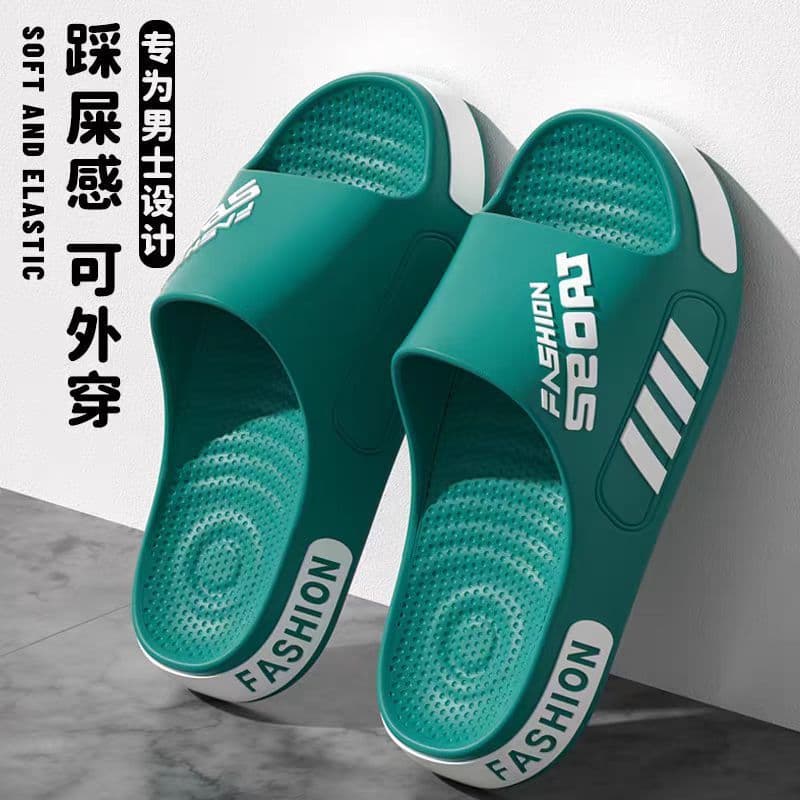 EVA slippers for men, plus sizes 36-49, trendy student sandals, outdoor wear, non-slip slippers for women, summer.