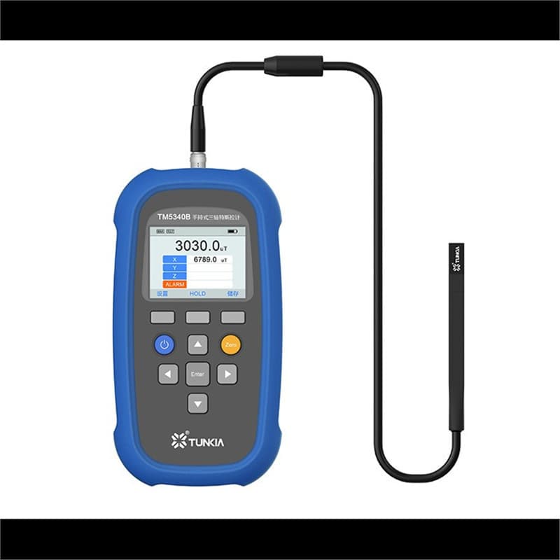 Handheld 3D Gaussmeter TM5340B Three-Axis Tesla Meter Spatial Magnetic Field Detection Changsha Tianheng TUNKIA