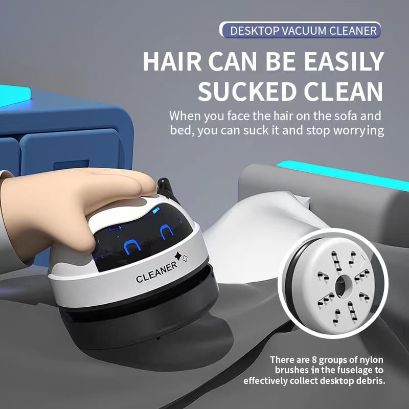 Desktop vacuum cleaner electric desktop cleaner usb rechargeable rubber crumb cleaner mini home keyboard dust