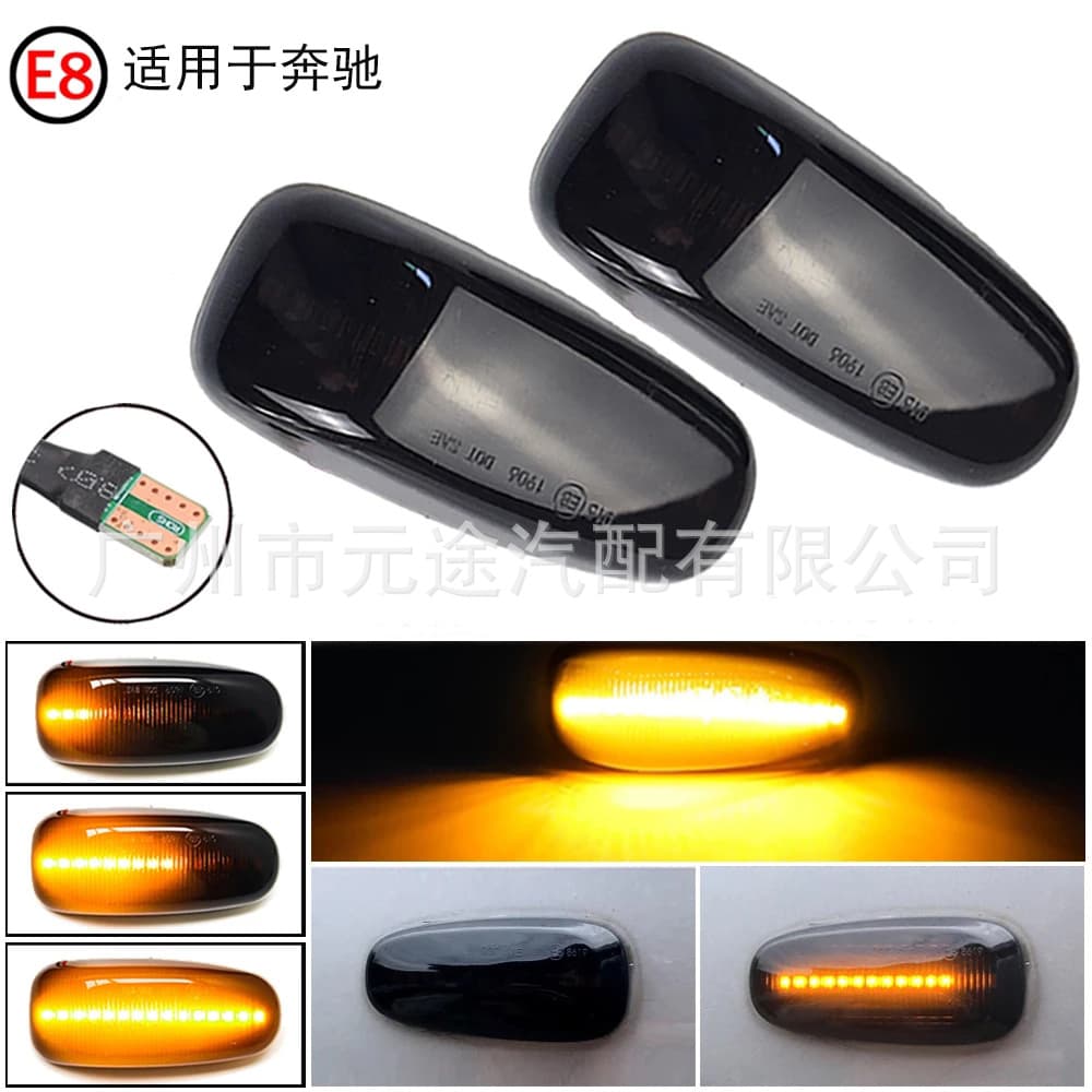 Side Turn Signal Light for Mercedes-Benz CLK SLK Class W210 W208 W638 Fender