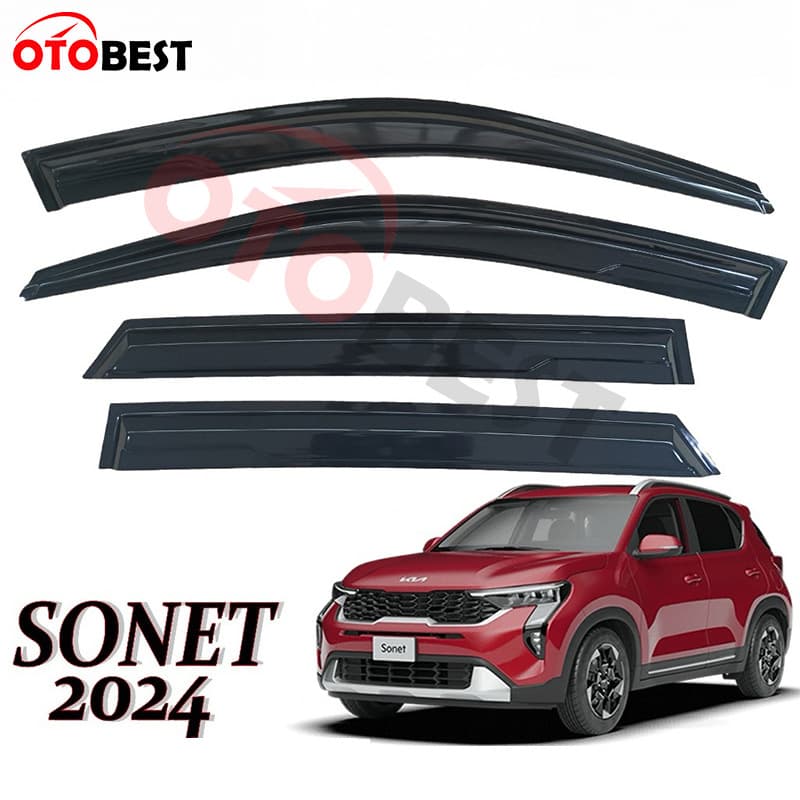 Suitable for Kia Sonet Injection Molded Rain Shield Injection Door Visor Kia Sonet 2025
