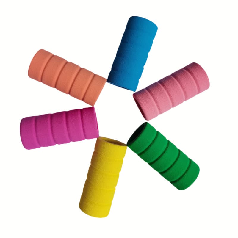 Rubber and plastic handle covers, colored high-elasticity handle covers for badminton rackets and tennis rackets, soft rubber handle covers.