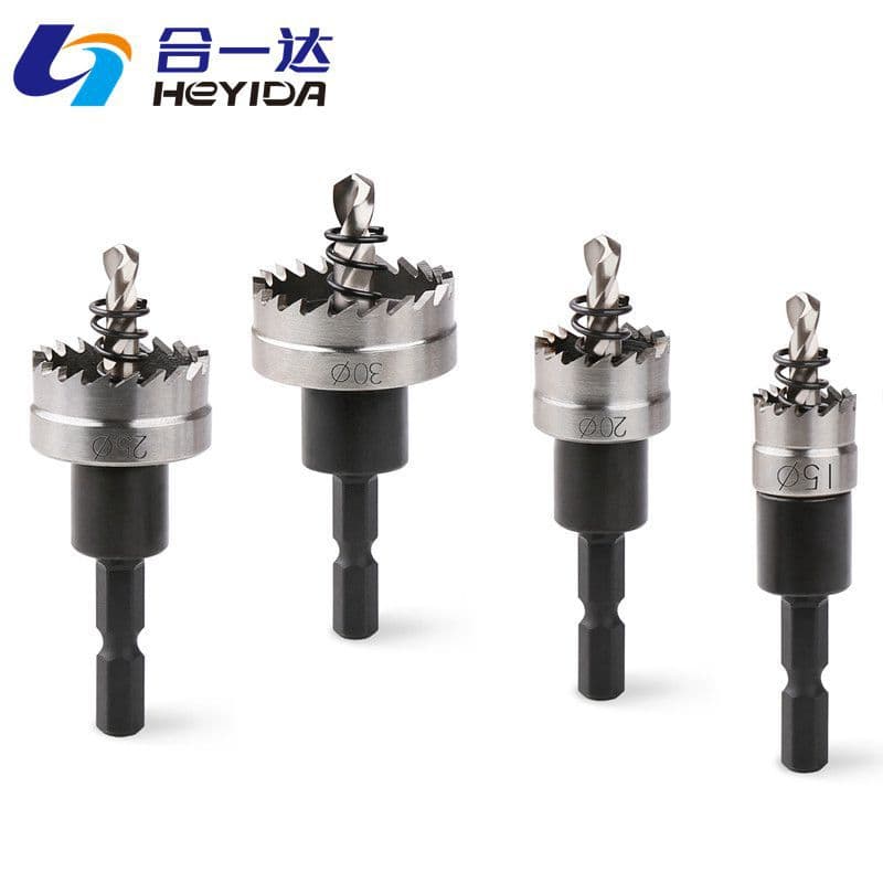 Step high speed steel 4341 hole opener stainless steel aluminum alloy iron plate plastic reaming drill bit conical punching electric drill