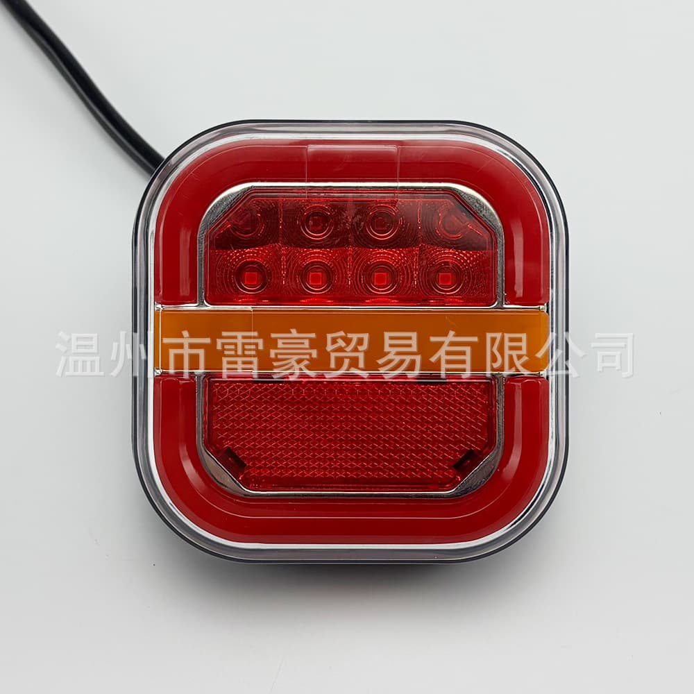 New Side Light LED Light 24V External Modified Universal Signal Light Large Truck Side Light Trailer Rear Tail Light
