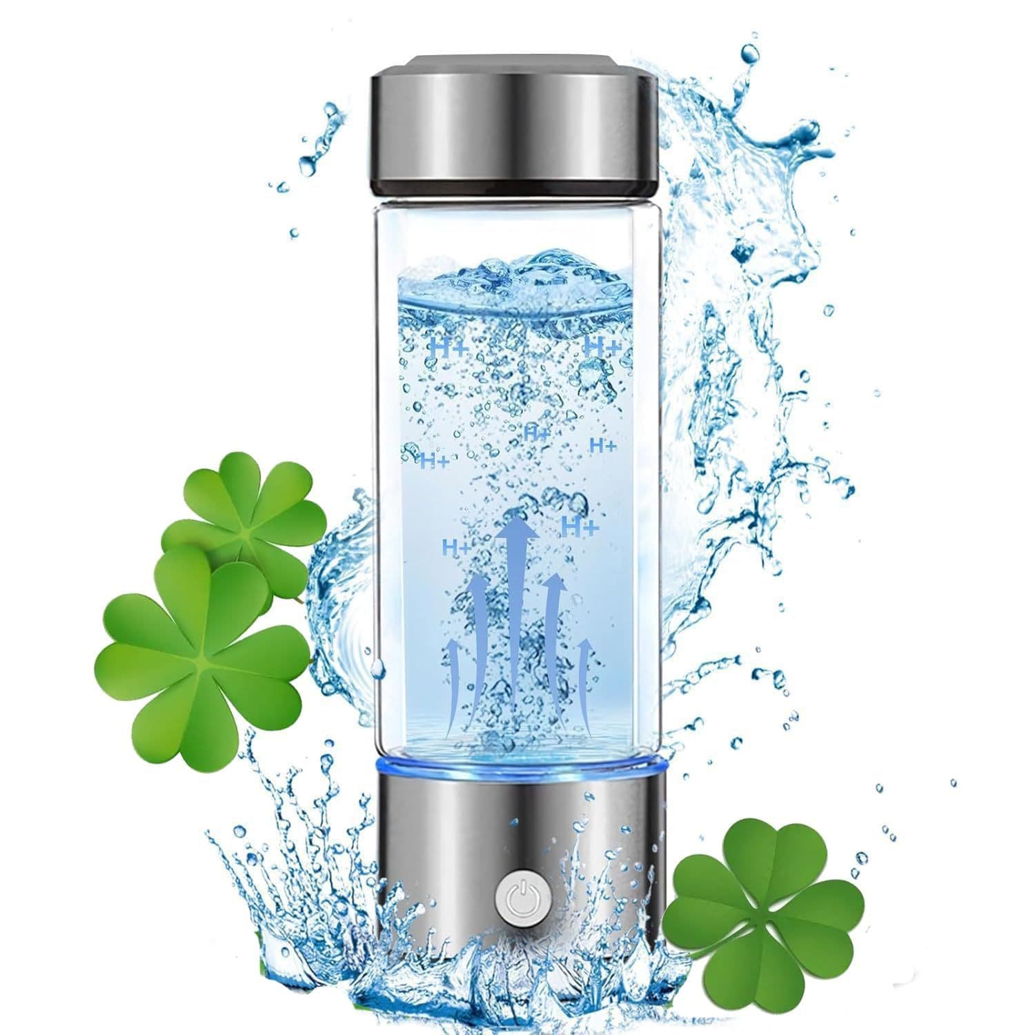 Factory Hydrogen-Rich Water Cup, Hydrogen Water with Hydrogen-Oxygen Separation, Promotional Gift Cup, Electrolyzed Weak Alkaline Glass Health Cup