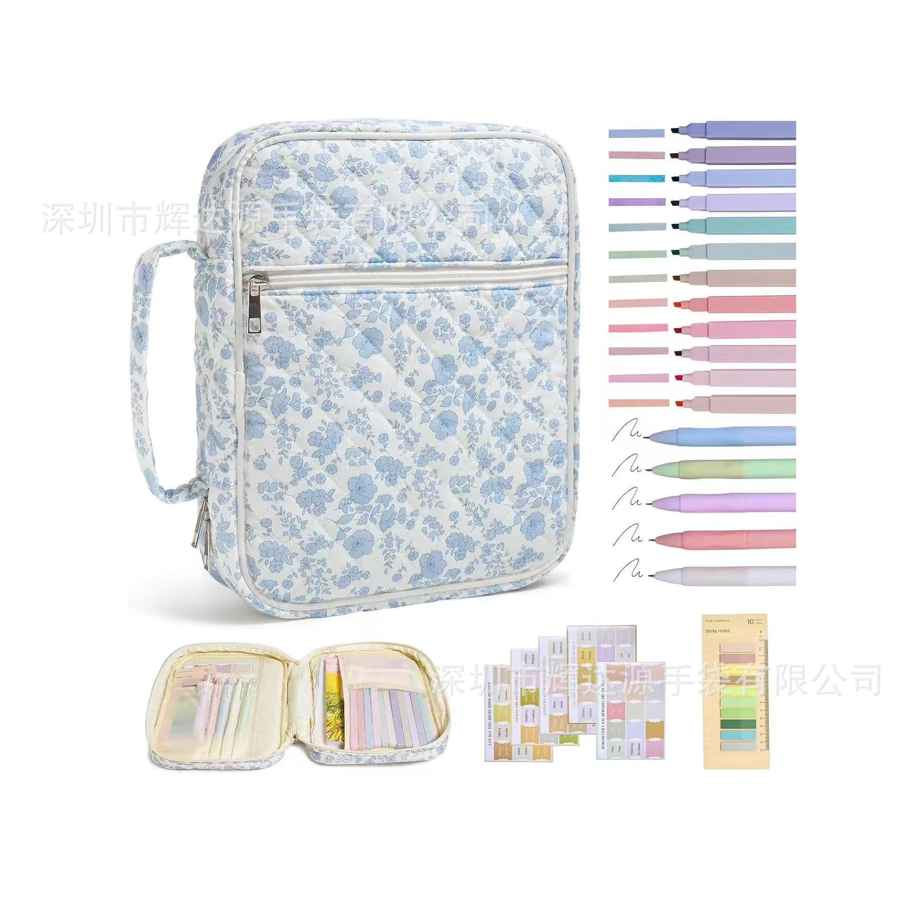 Portable Handheld Book Sleeve Bag Large Capacity Book Storage Bag Multifunctional Book Dust Cover Large Cross-Border Classic Bag