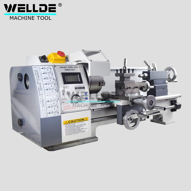 WELLDE Factory Price Direct Sales WM210V Micro Lathe, Multi-functional Household Stainless Steel Processing Machine Tool