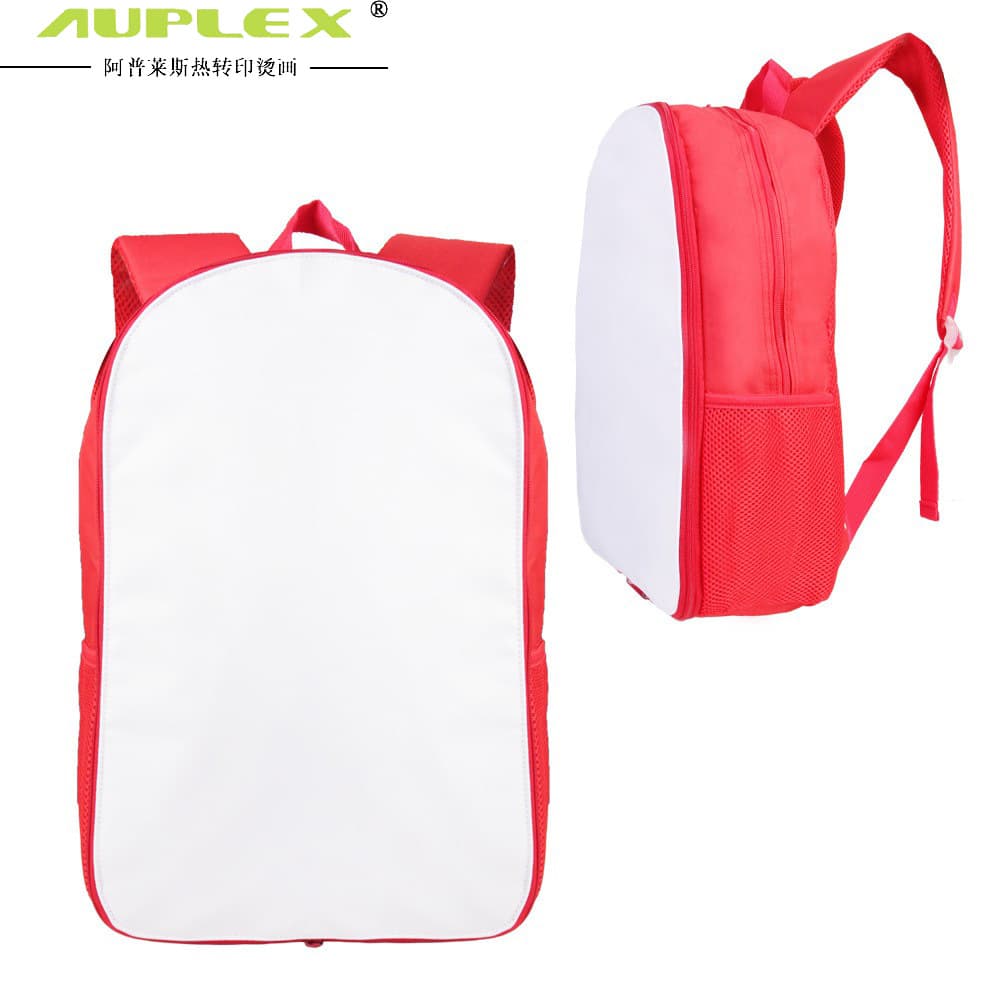 Large Sublimation 16.5 Inch Backpack with Detachable Zipper Flap