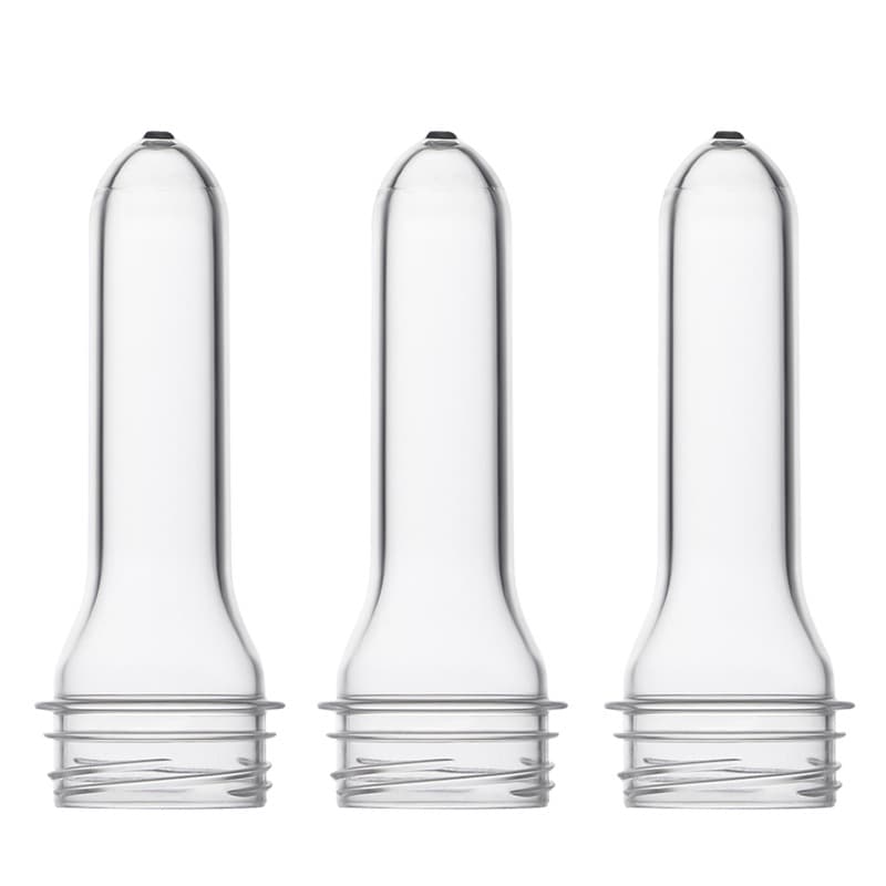 Multi-spec weight customizable color bottle preform, 29/25 water-transparent PET bottle preform
