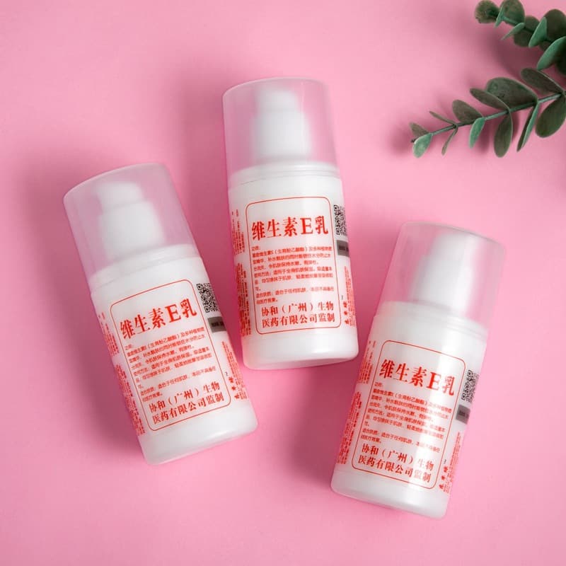 Genuine Vitamin E Lotion 100ml Moisturizing Body Cream Hand Cream Wholesale Bestseller