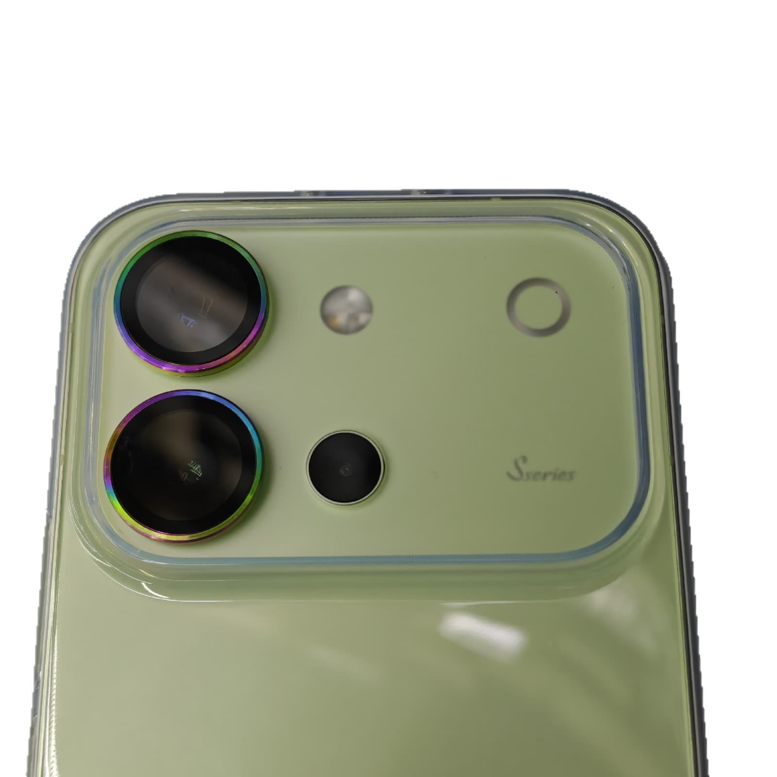 Compatible with VIVO S60 Lens Film Rear Camera Protection Sticker Metal Glass Full Wrap Rhinestone Eye Ring