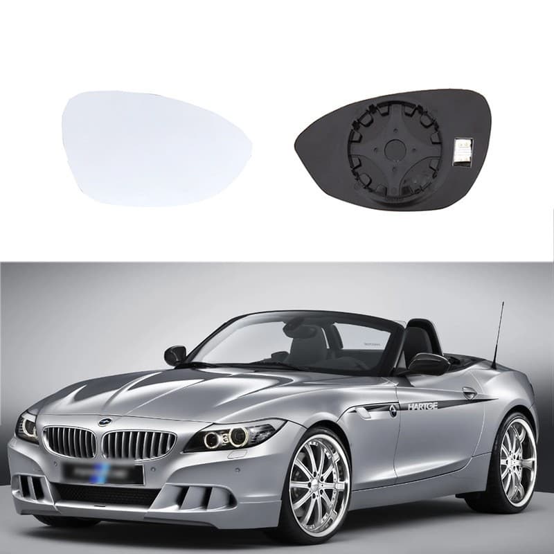 Replacement Heated Side Mirror Glass for 09-17 BMW Z4 Left and Right