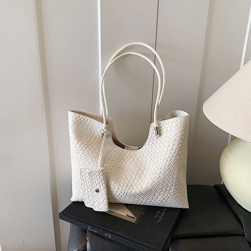 Bags for Women 2025 Summer New Style Casual Daily Large-Capacity Commuter Women's Bag Korean Style Stylish Shoulder Bag Tote Bag