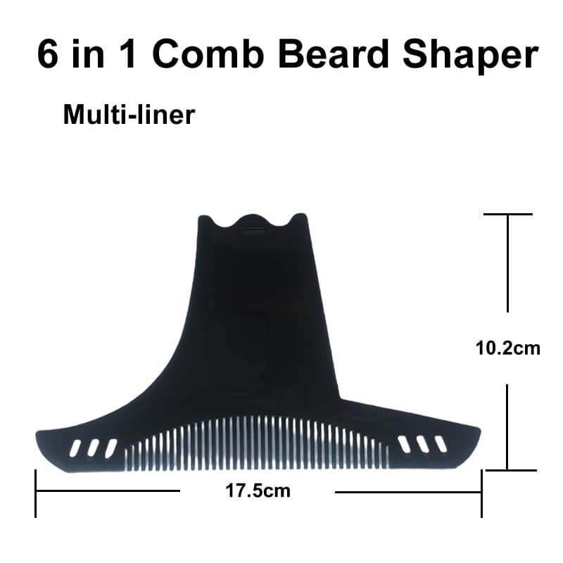 Step into e-commerce No. 8 6-in-1 comb beard shaper 2