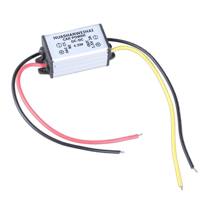 Waterproof Step-Down Module DC12-24V to 1.5V/4.5V/10V 3A Car Power Converter Aluminum Shell Manufacturer