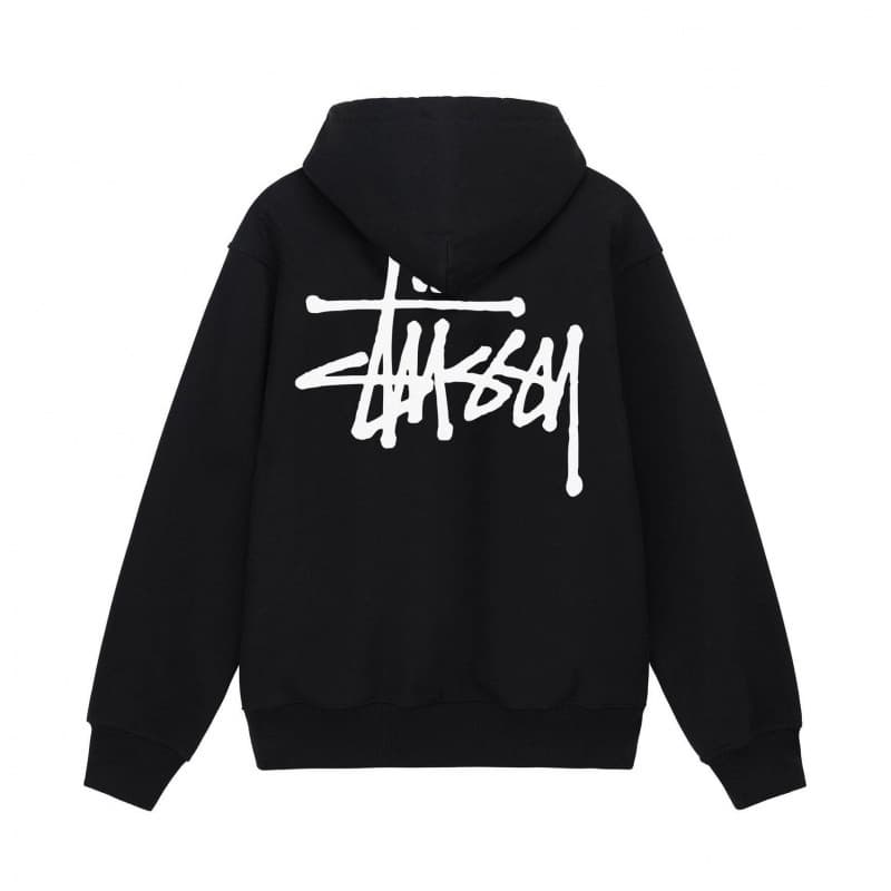 Stussy 2026 Basic Cross-Border Pool Table Fleece Lined Hoodie Men's Quality Pullover Hoodie Sweatshirt