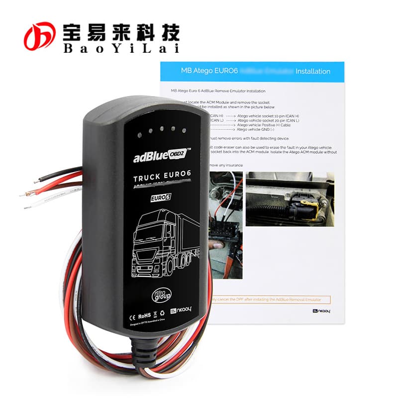 Adblue OBD Euro 6 for DAF 460 480 MB Atego Benz European 6 Truck Wiring Model