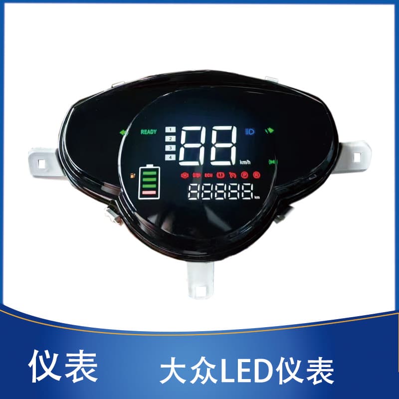 Electric Vehicle Dazhong Meter for Xunying Zhongsha Taurus Battery Level Meter Mileage Speed Odometer 48V60V72V