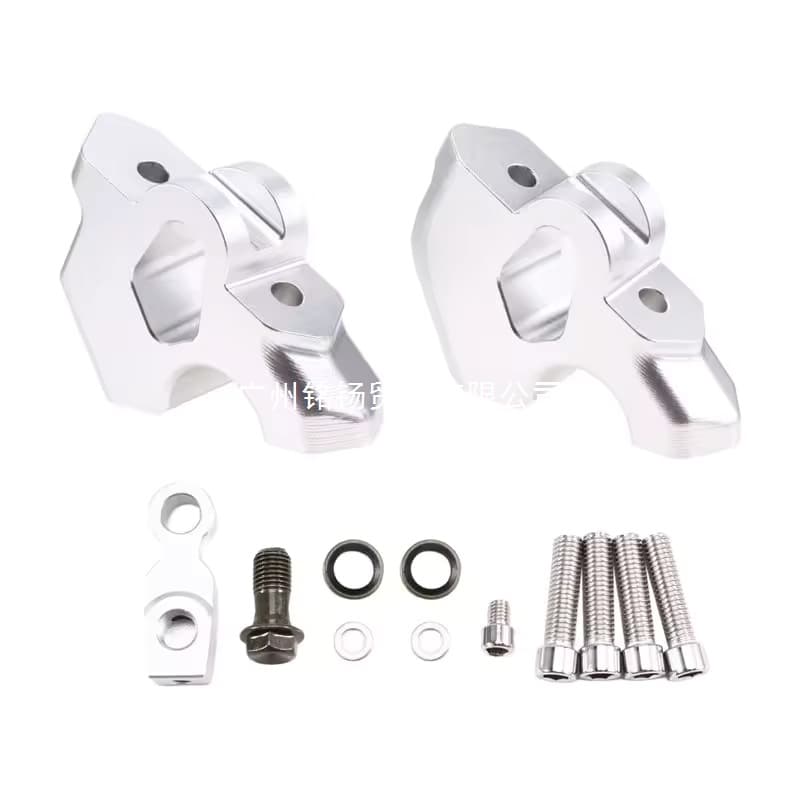 m50k - Motorcycle Handlebar Risers Handlebar Clamp Height Adapter Motorcycle Accessories