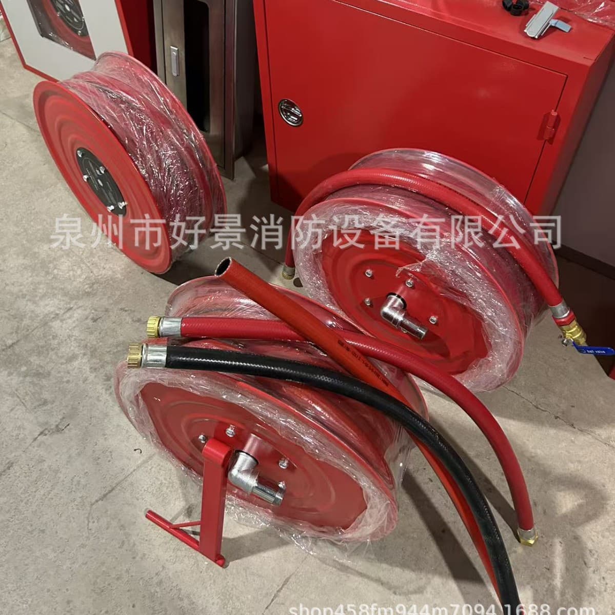Export Fire Reel Hose Reel for Southeast Asia Fire Hydrant Box Middle East Africa Middle East Fire Reel