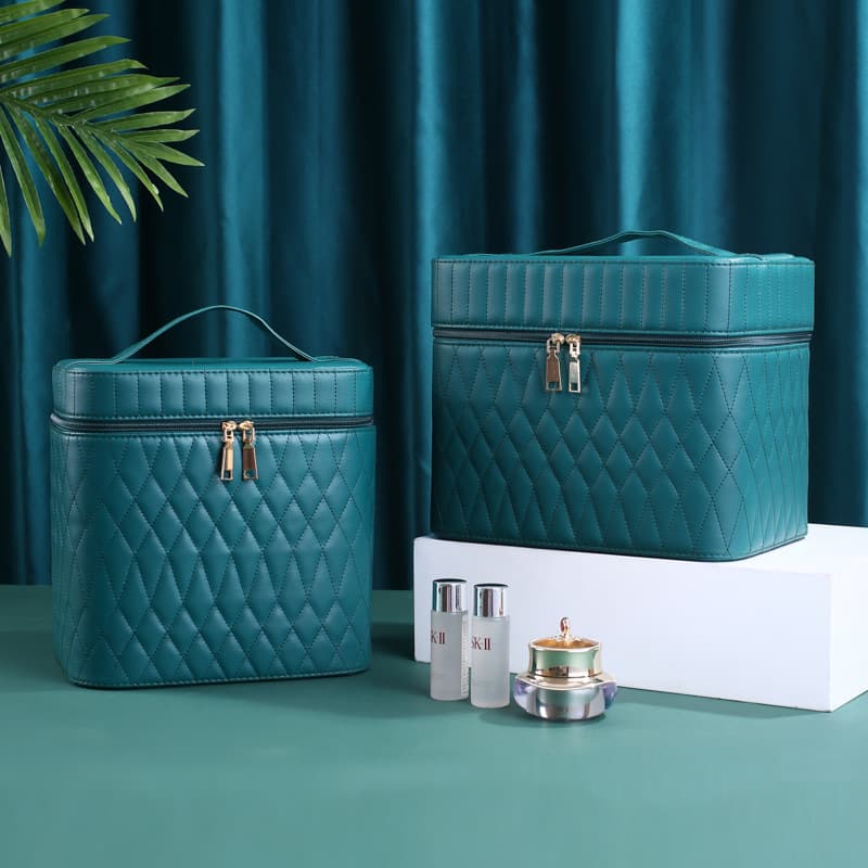 New Ins Style Portable Women's Handheld Travel Case Waterproof Cosmetic and Jewelry Storage Box Makeup Case
