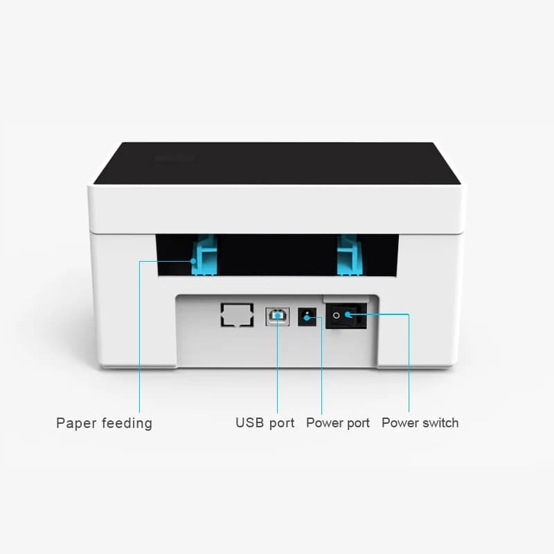 HZ-9220 High-Speed Thermal Label Printer Barcode Sticker Shipping Express Printer USB Bluetooth WIFI