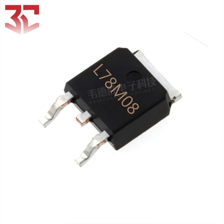 L78M08ACDT L78M08CDT-TR SMD TO-252 0.5A 8V Linear Voltage Regulator Domestic