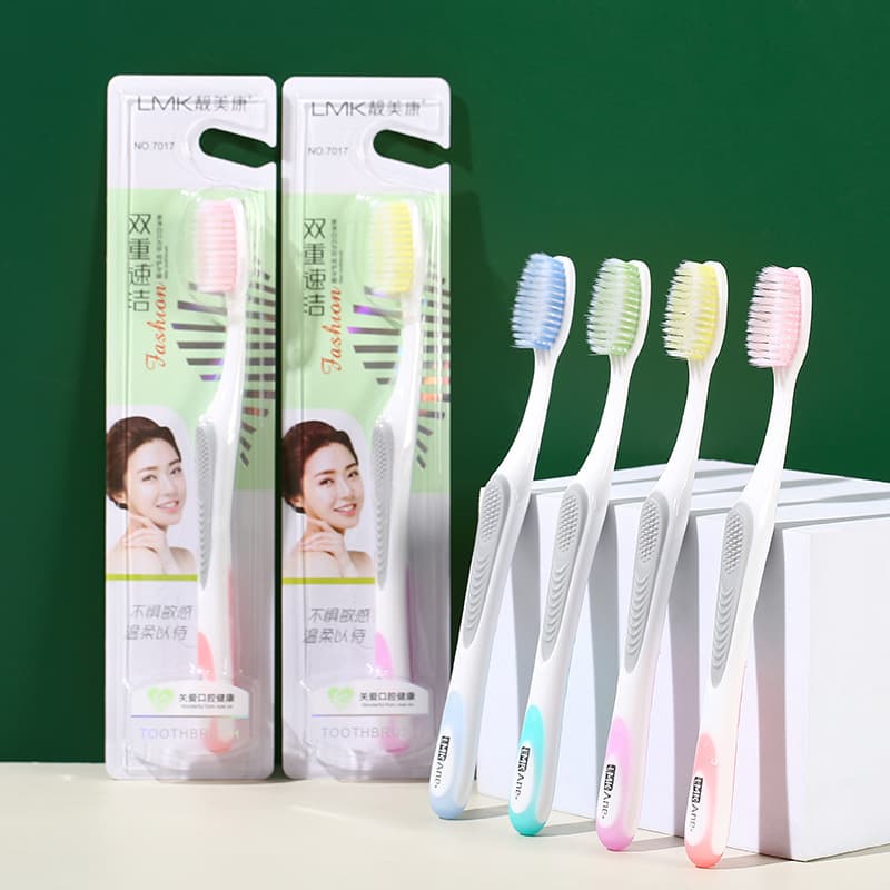 Liangmeikang Encrypted Soft Bristle Toothbrush Factory Direct Supply Adult Individually Packaged Toothbrush Daily Life Supplies Wholesale